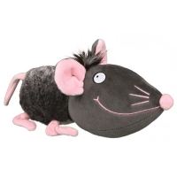 Zabawka dla psa - Mysz pluszowa z piszczałką